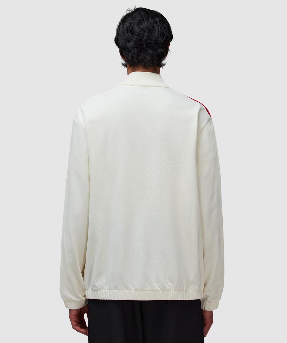 MONCLER ホワイト ストライプ ナイロンジャケット MONCLER モンクレール メンズ ナイロンジャケット CARLES