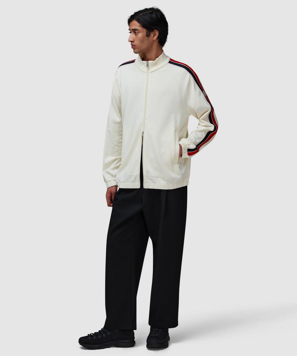 Moncler Striped jacket | WHITE | SEVENSTORE
