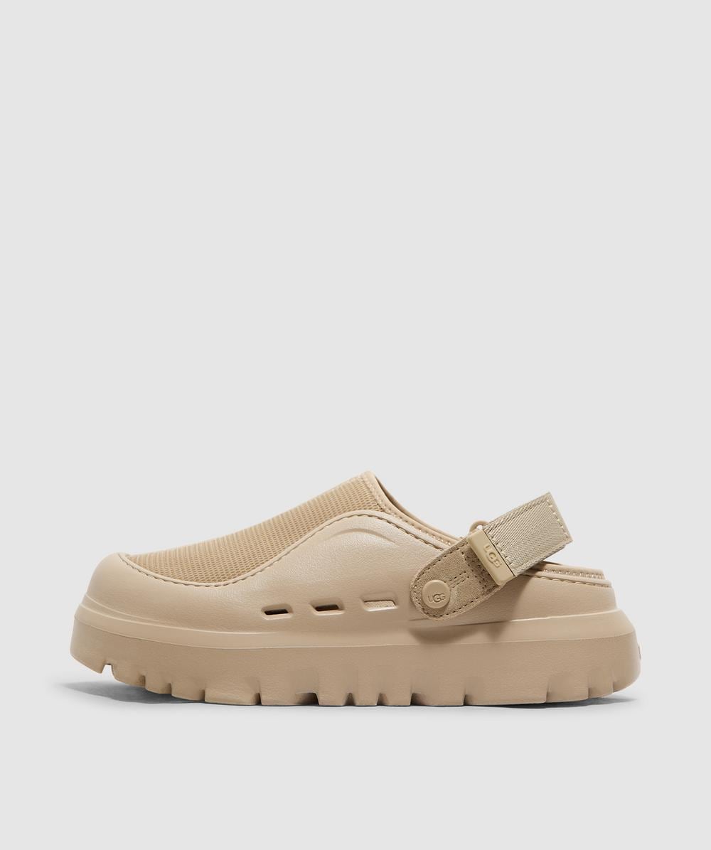 Ugg Sand Rubber And Mesh Peakmod Slippers In Neutral