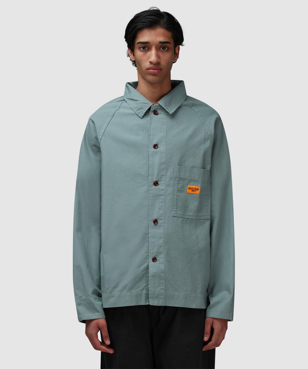 Service Works Ripstop Front Of House Jacket (Sage - S) - Size S, Male