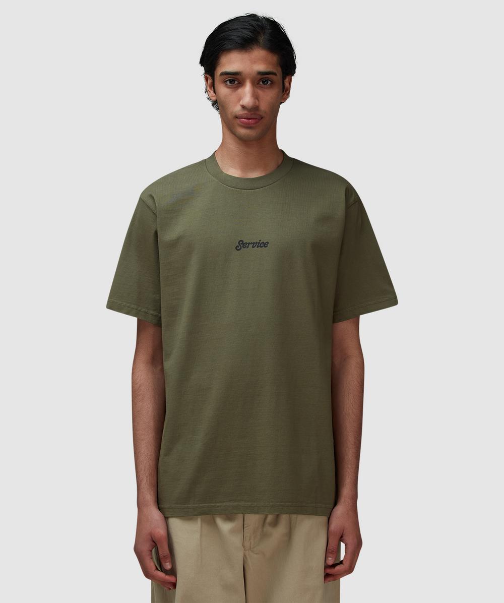 Service Works Service Logo T-shirt In Green