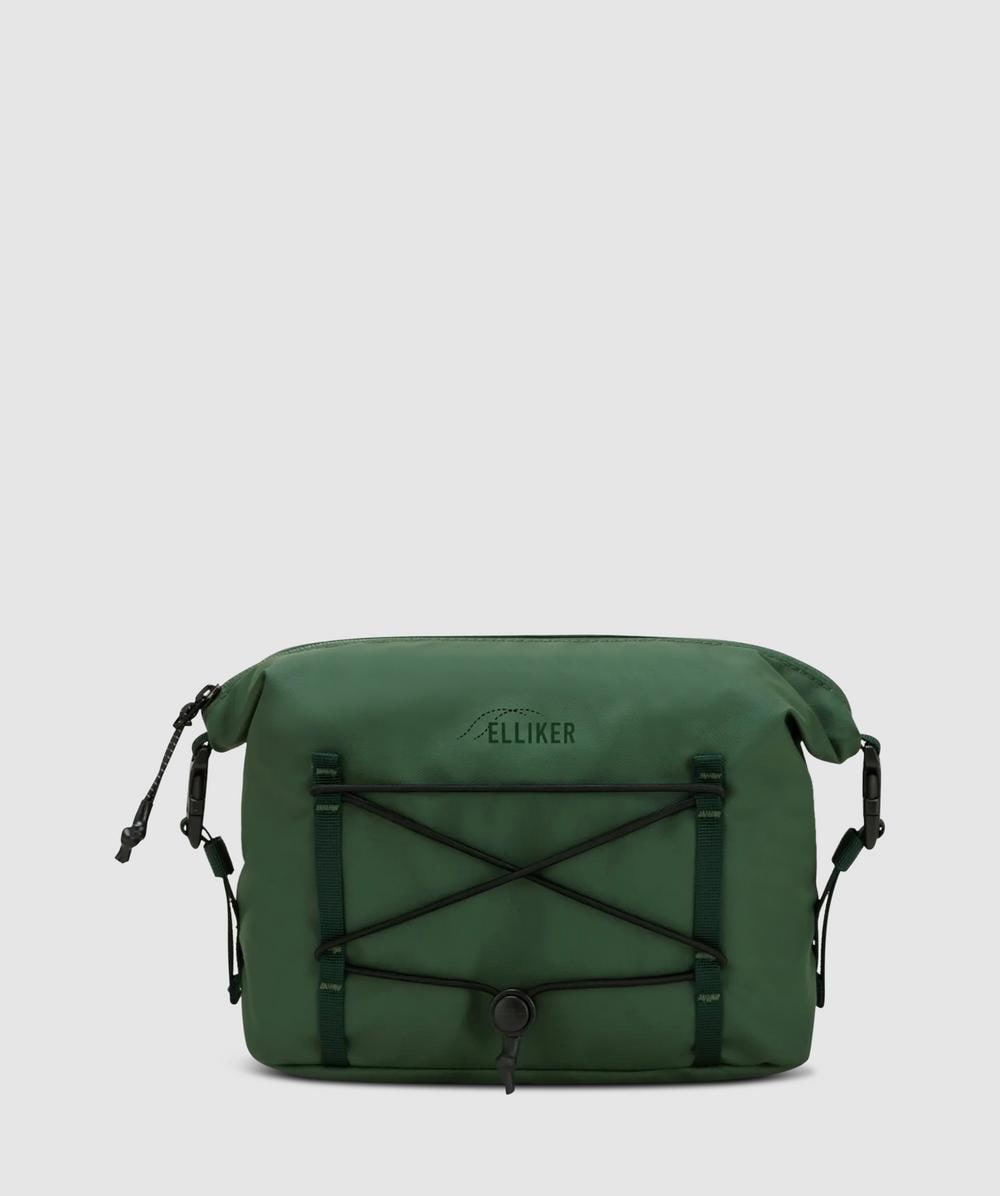 Elliker Angram Wash Bag In Green