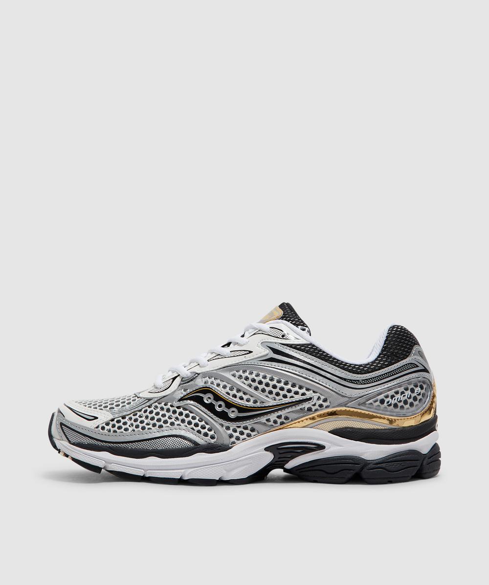 Saucony Progrid Omni 9 Sneaker (Silver/Gold - 8) - Size 8 - Men's, Unisex