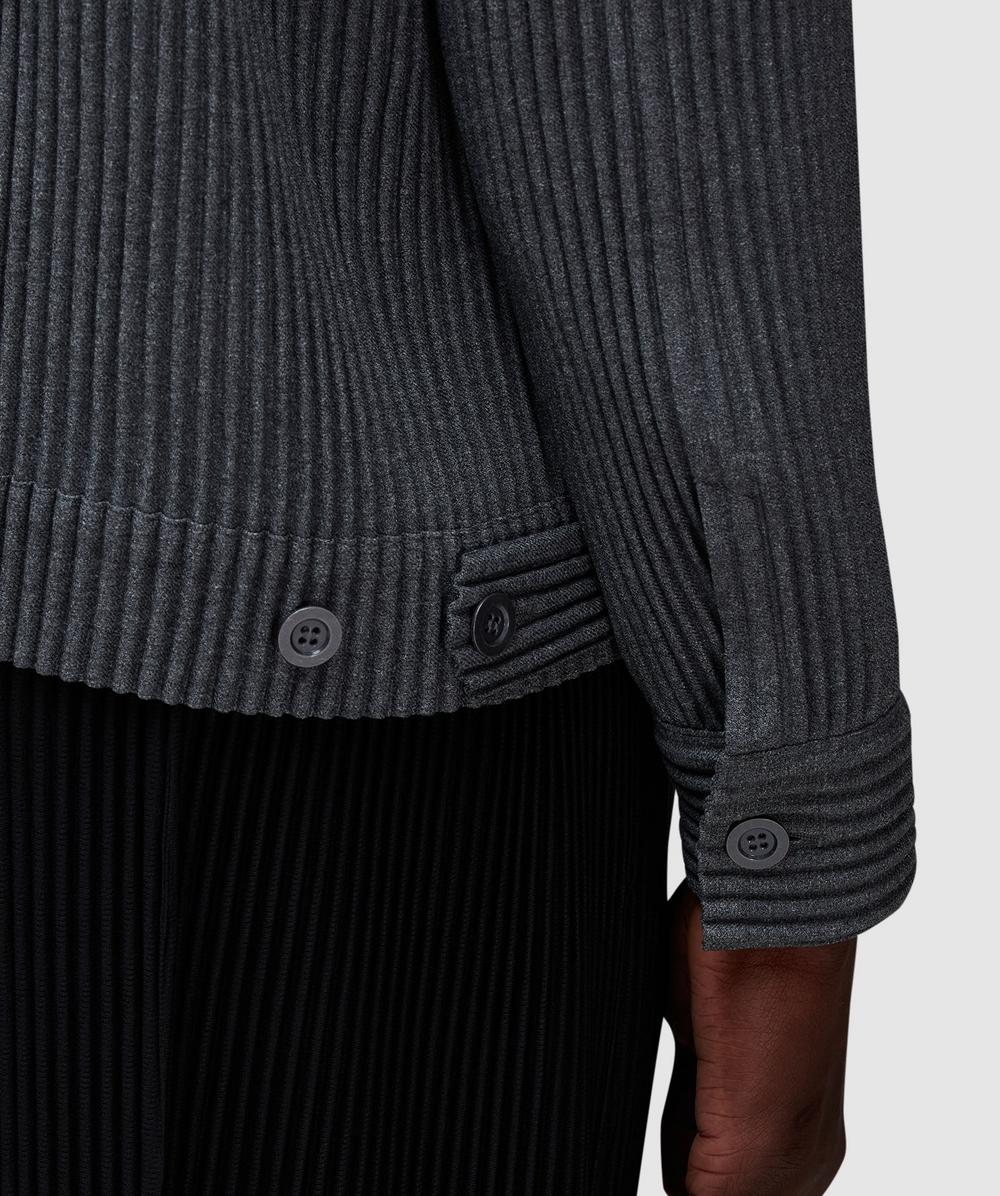 Homme Plissé Issey Miyake Wool like light shirt | GREY | SEVENSTORE