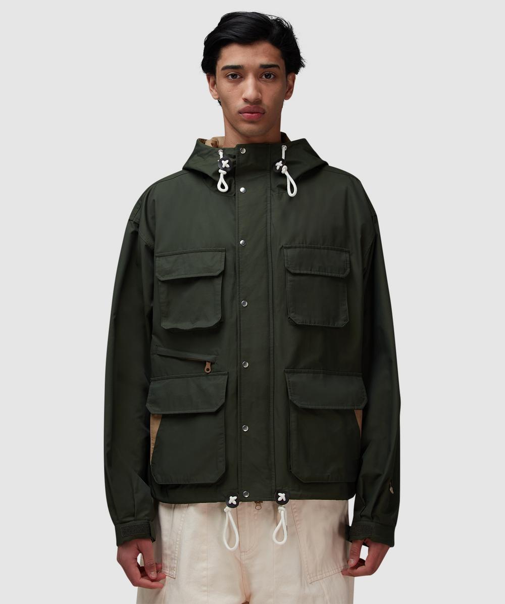 Frizmworks 60/40 Mountain Parka 002 Jacket In Dark Green