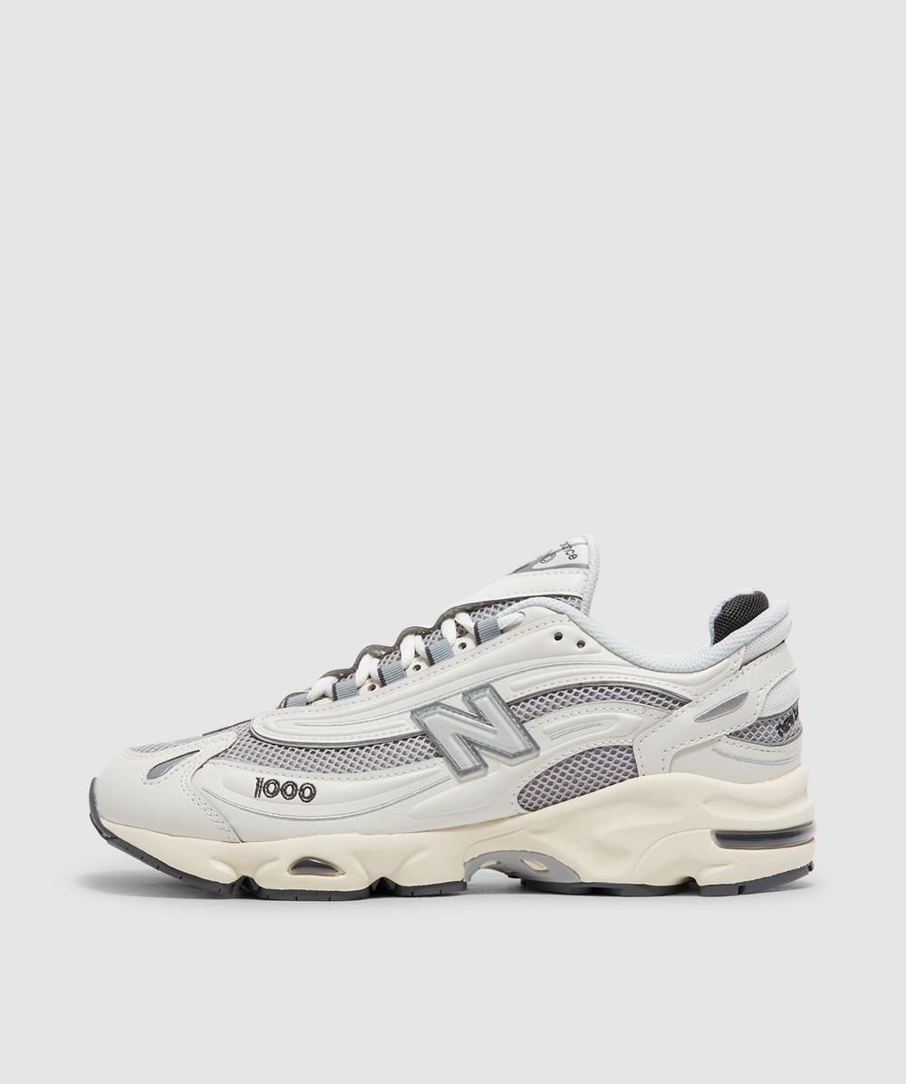 New Balance 1000 Sneaker (White/Grey - 9) - Size 9 - Men's, Unisex