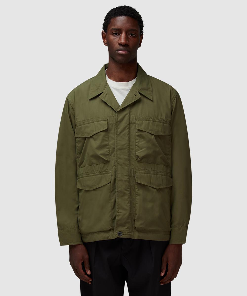Universal Works Parachute Field Jacket (Olive - M) - Size Clothing & Accessories > Clothing > Outerwear > Coats & Jackets, Male