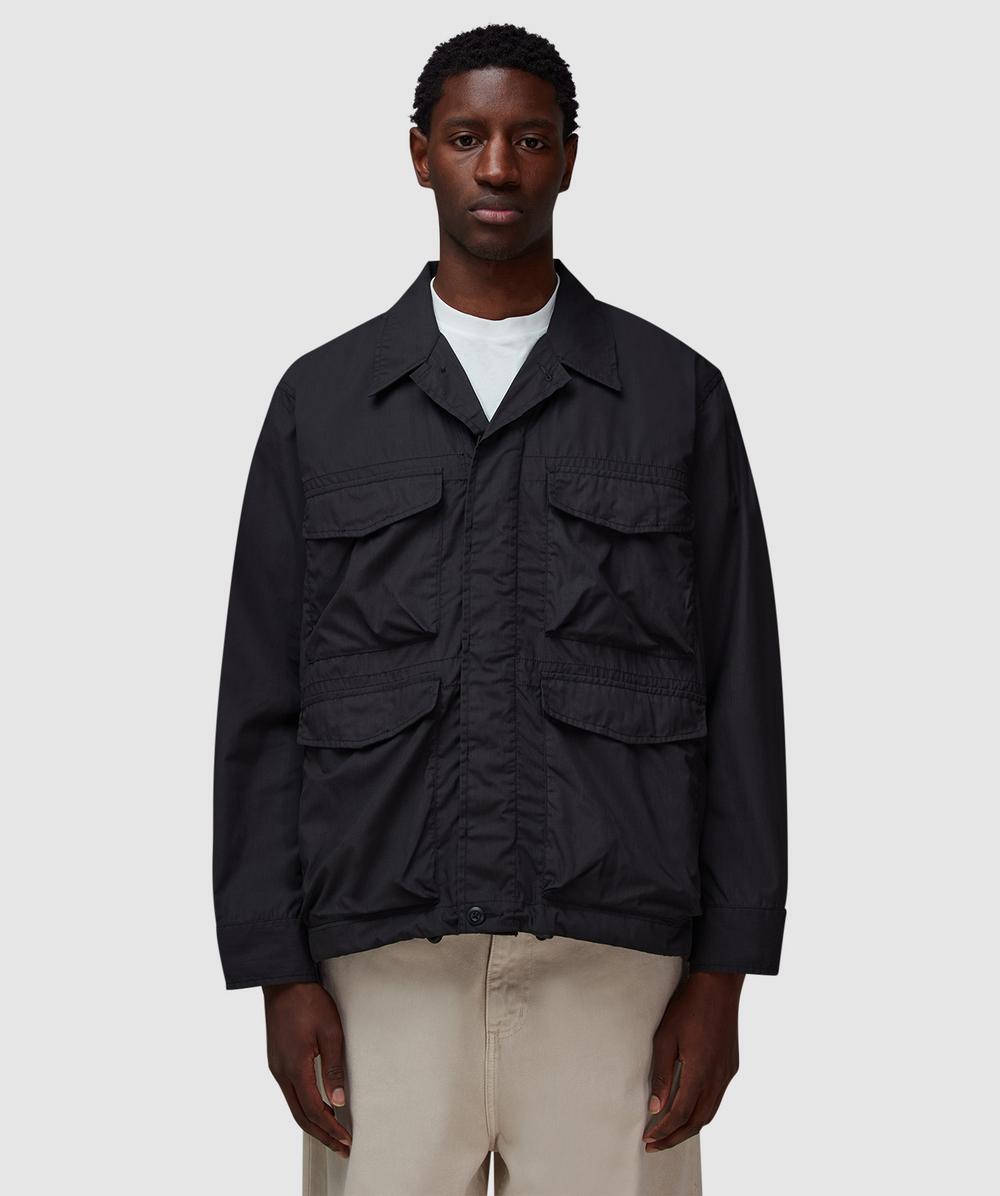 Universal Works Parachute Field Jacket (Black - S) - Size Clothing & Accessories > Clothing > Outerwear > Coats & Jackets, Male