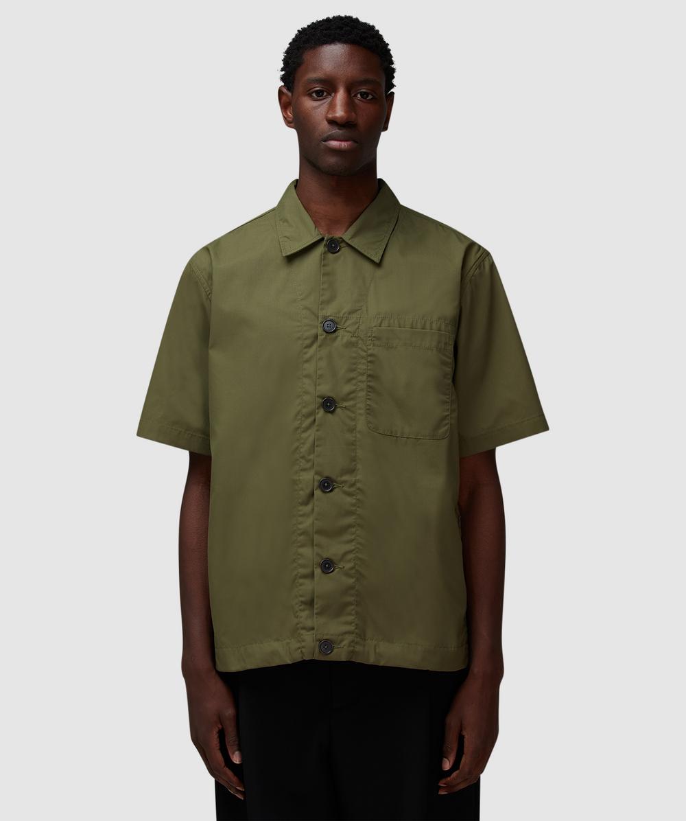 Universal Works Tech Overshirt  (Olive - L) - Size L, Male