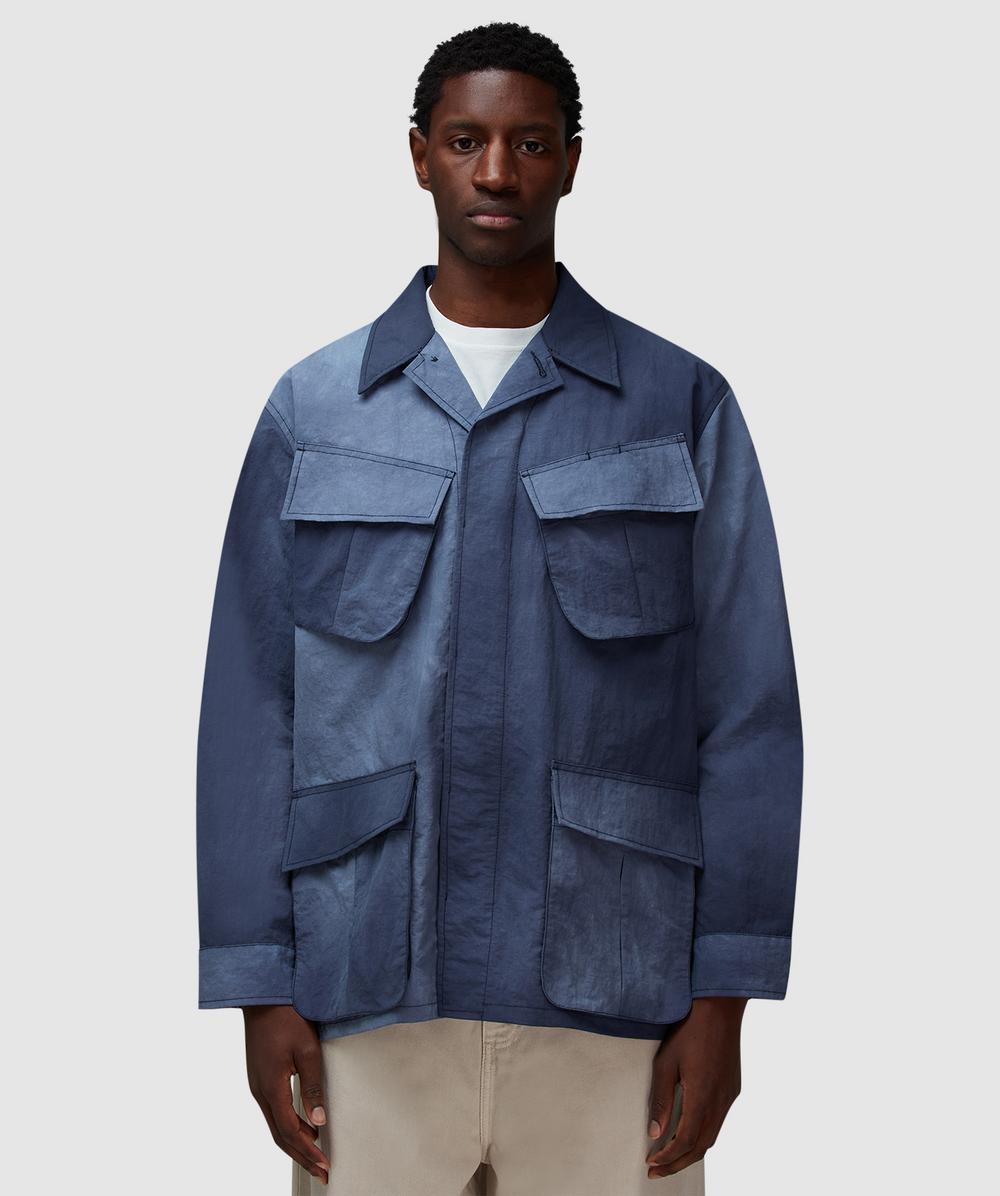 Universal Works Jungle Jacket In Navy
