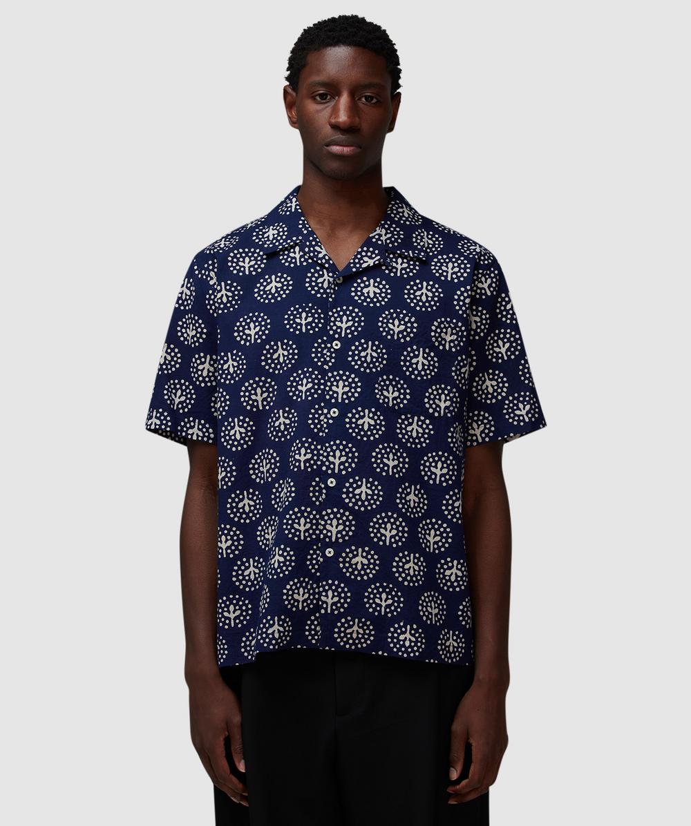 Universal Works Road Shirt ( Navy - M) - Size M, Male