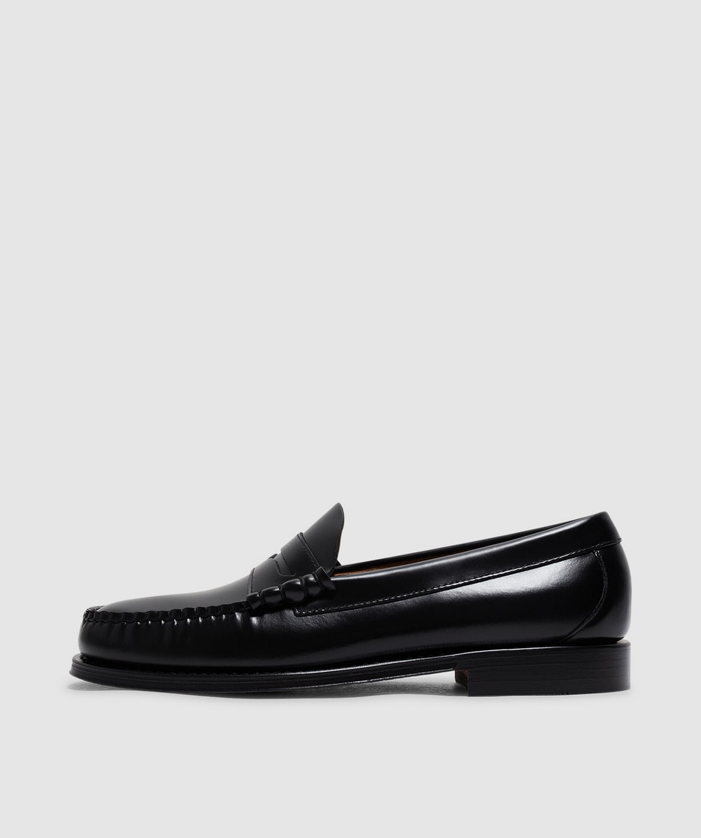 G.H. Bass Weejun Heritage Larson Moc Penny Loafer (Black - 7) - Size 7 - Men's, Unisex