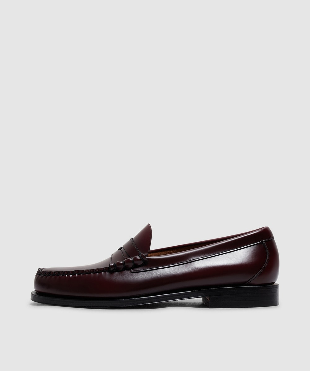 Gh Bass G.h. Bass Weejun Heritage Larson Moc Penny Loafer In Wine