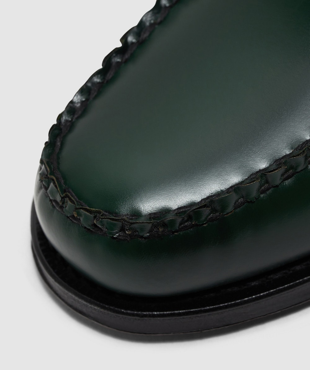 G.H. Bass Weejun heritage Larson Moc penny loafer | DARK GREEN