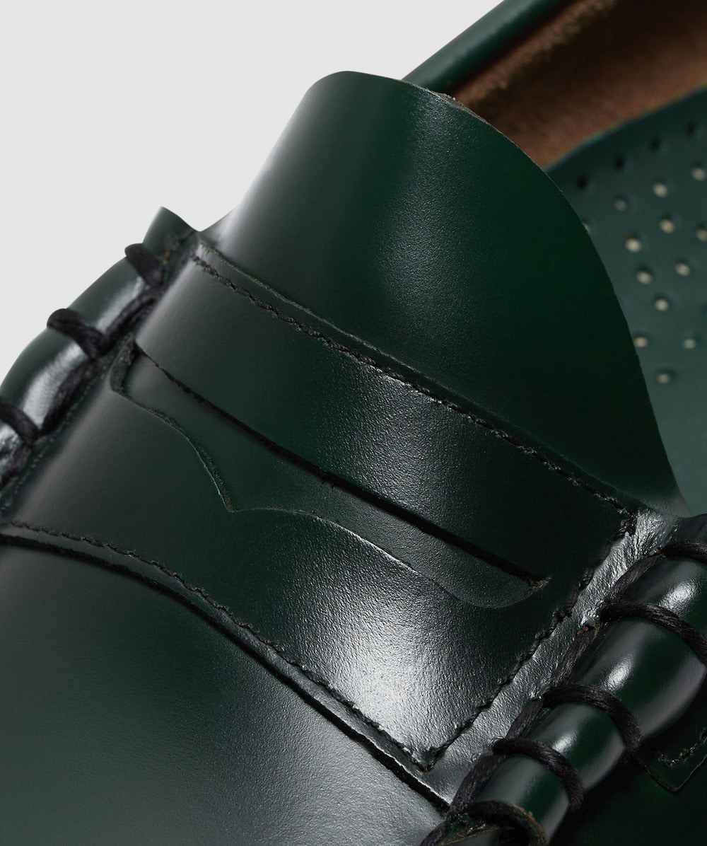 G.H. Bass Weejun heritage Larson Moc penny loafer | DARK GREEN