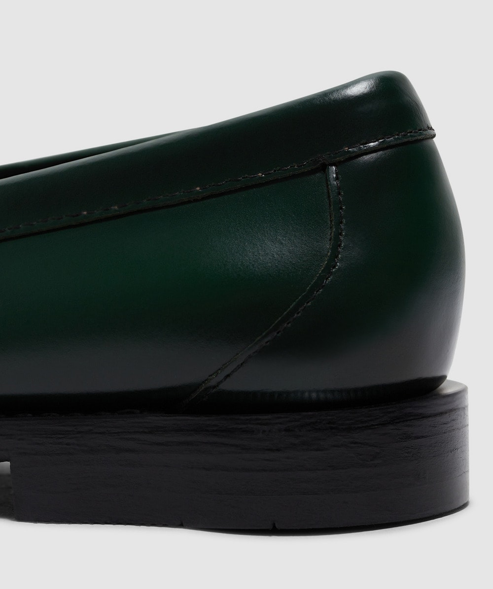 G.H. Bass Weejun heritage Larson Moc penny loafer | DARK GREEN