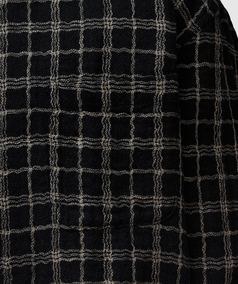 Our Legacy Above shirt | BLACK FISHNET CLOTH | SEVENSTORE Our Legacy Above shirt | BLACK FISHNET CLOTH | SEVENSTORE