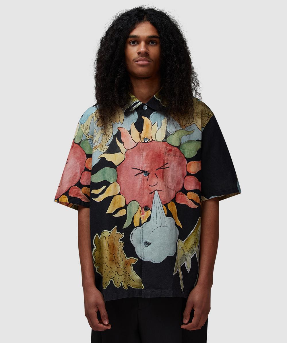 Shop Our Legacy Box Shirt In Solar Power Print