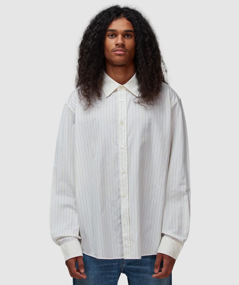 Our Legacy Beyond Shirt (Monaco Stripe - 48) - Size Clothing & Accessories > Clothing > Shirts & Tops, Male