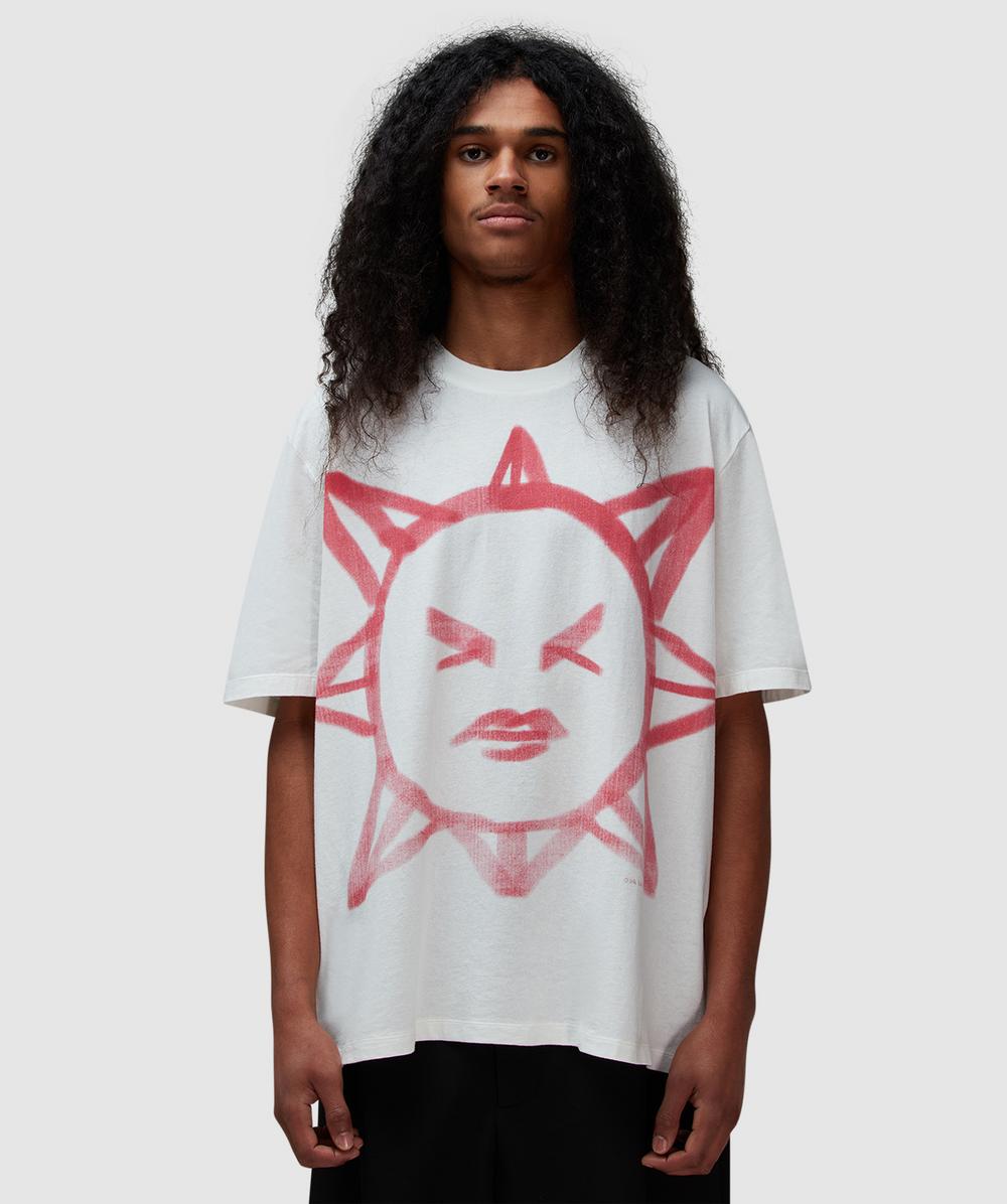 Our Legacy Box T-Shirt (Squinting Sun Legacy Jersey - 50) - Size 50, Unisex