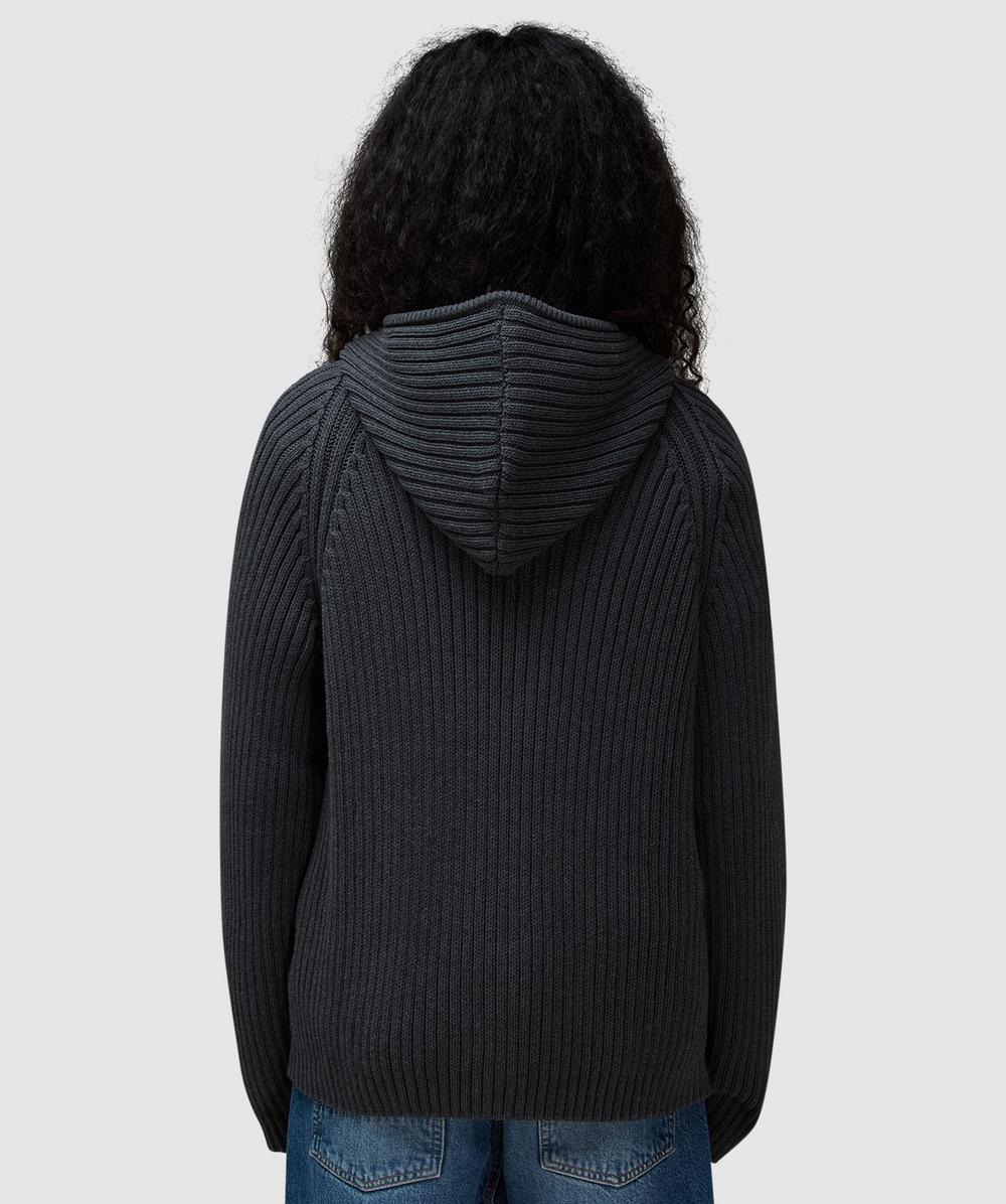 Our Legacy Level hoodie | DARK GREY MELANGE DRY COTTON
