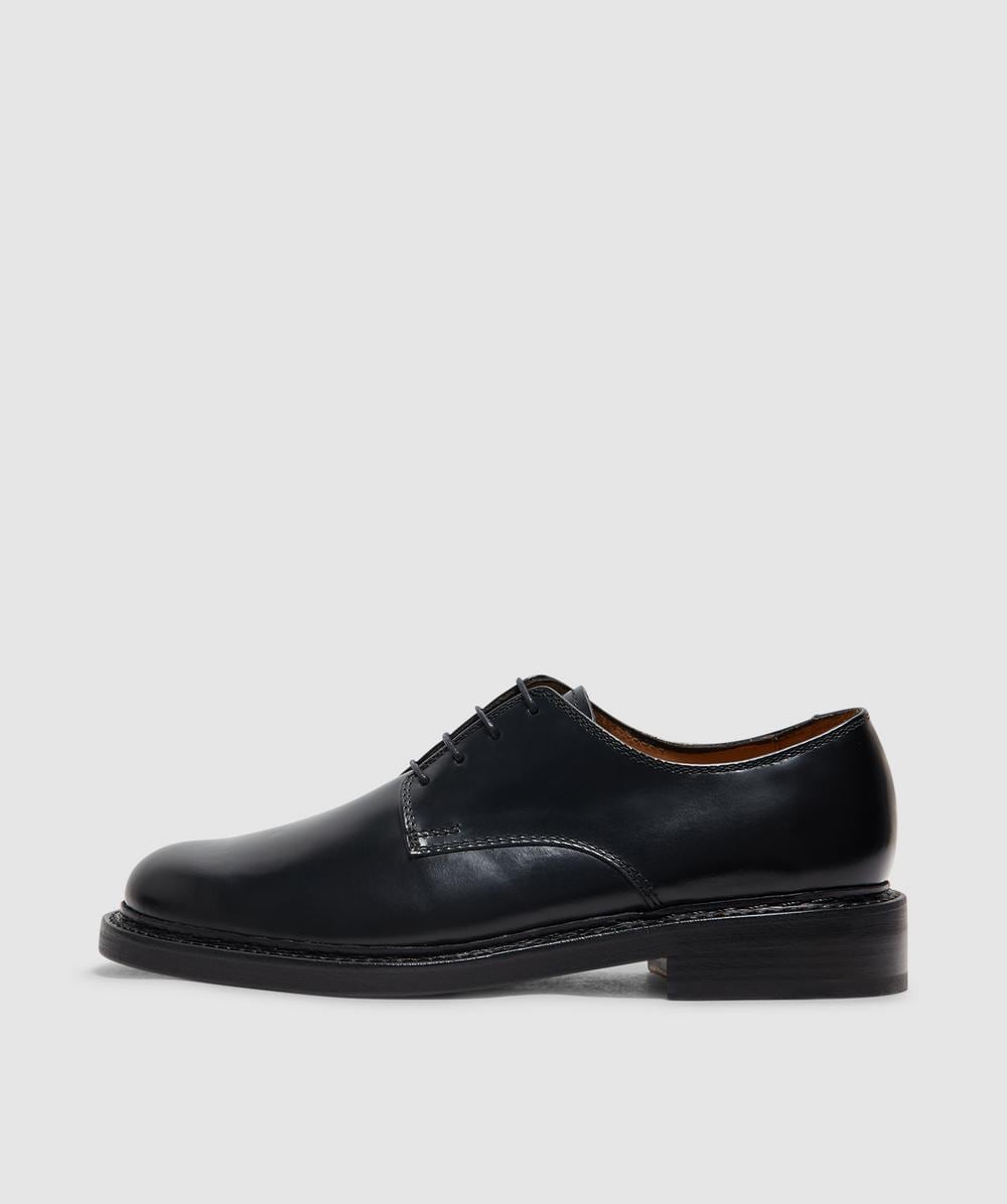 Our Legacy Uniform Parade Shoe (Black Leather - 42) - Size Clothing & Accessories > Shoes, Unisex