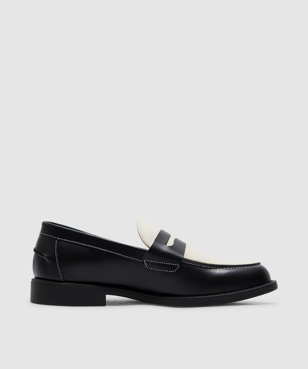 Duke + Dexter Wilde penny loafer | BLACK X WHITE | SEVENSTORE