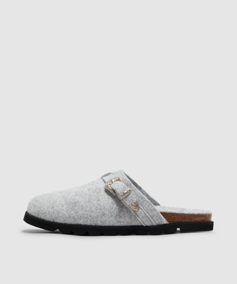Duke & Dexter Duke + Dexter Winston Mule In Gravel