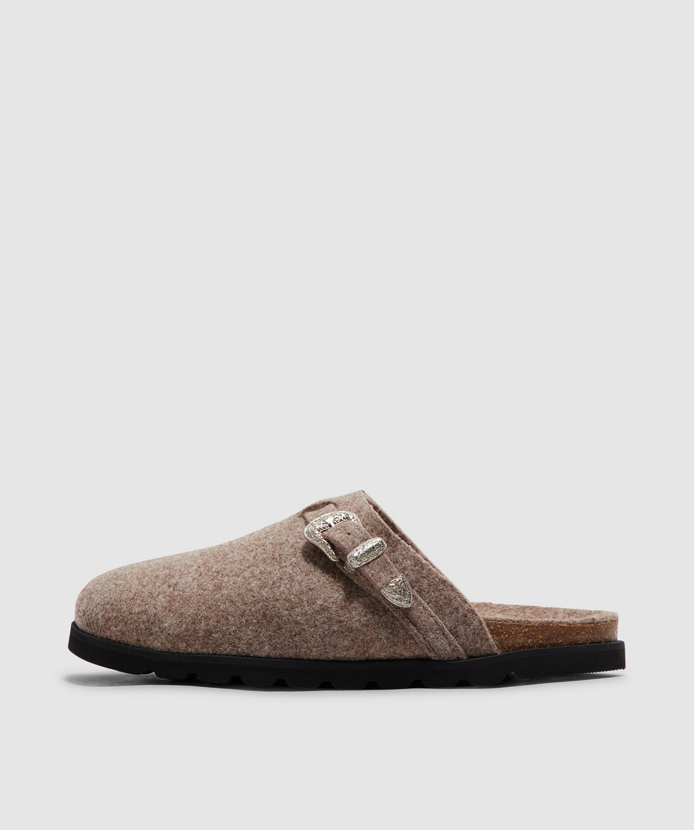 Duke & Dexter Duke + Dexter Winston Mule In Walnut