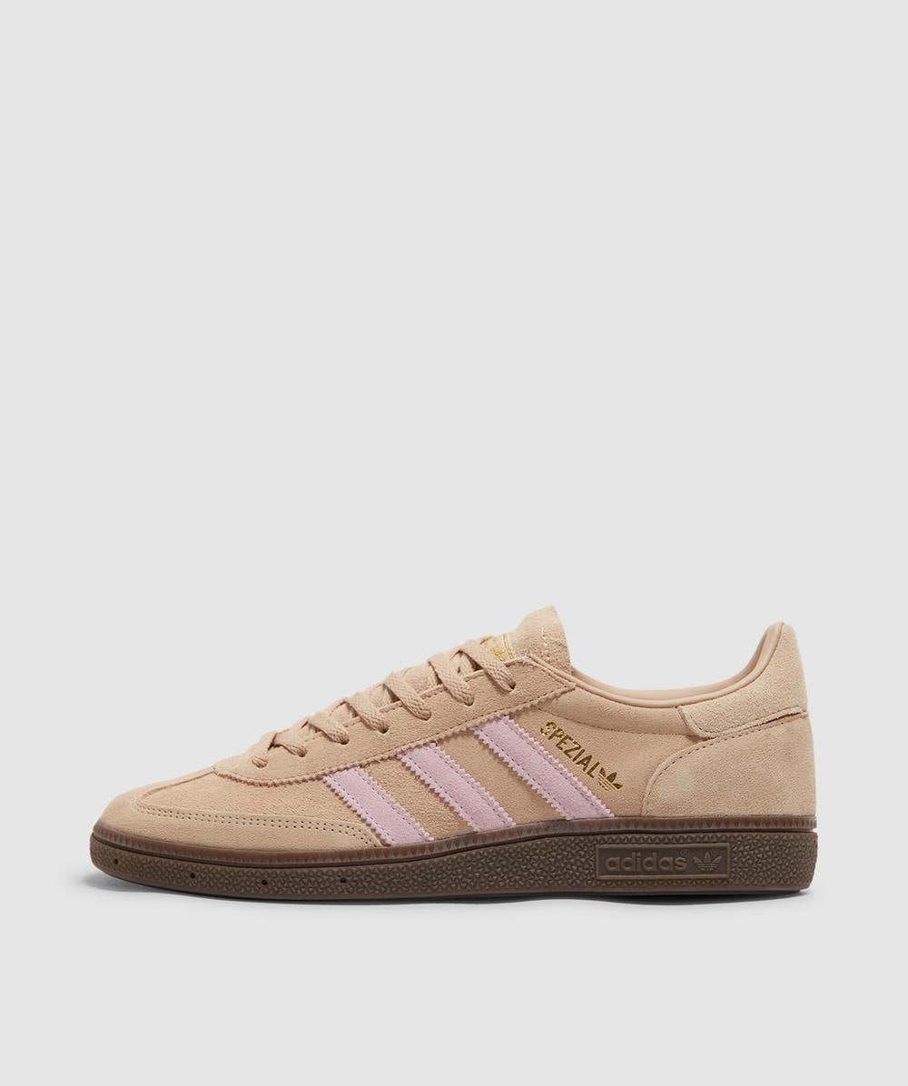 Adidas Originals Adidas Handball Spezial Sneaker In Warm Sandstone/clear Pink/gum5