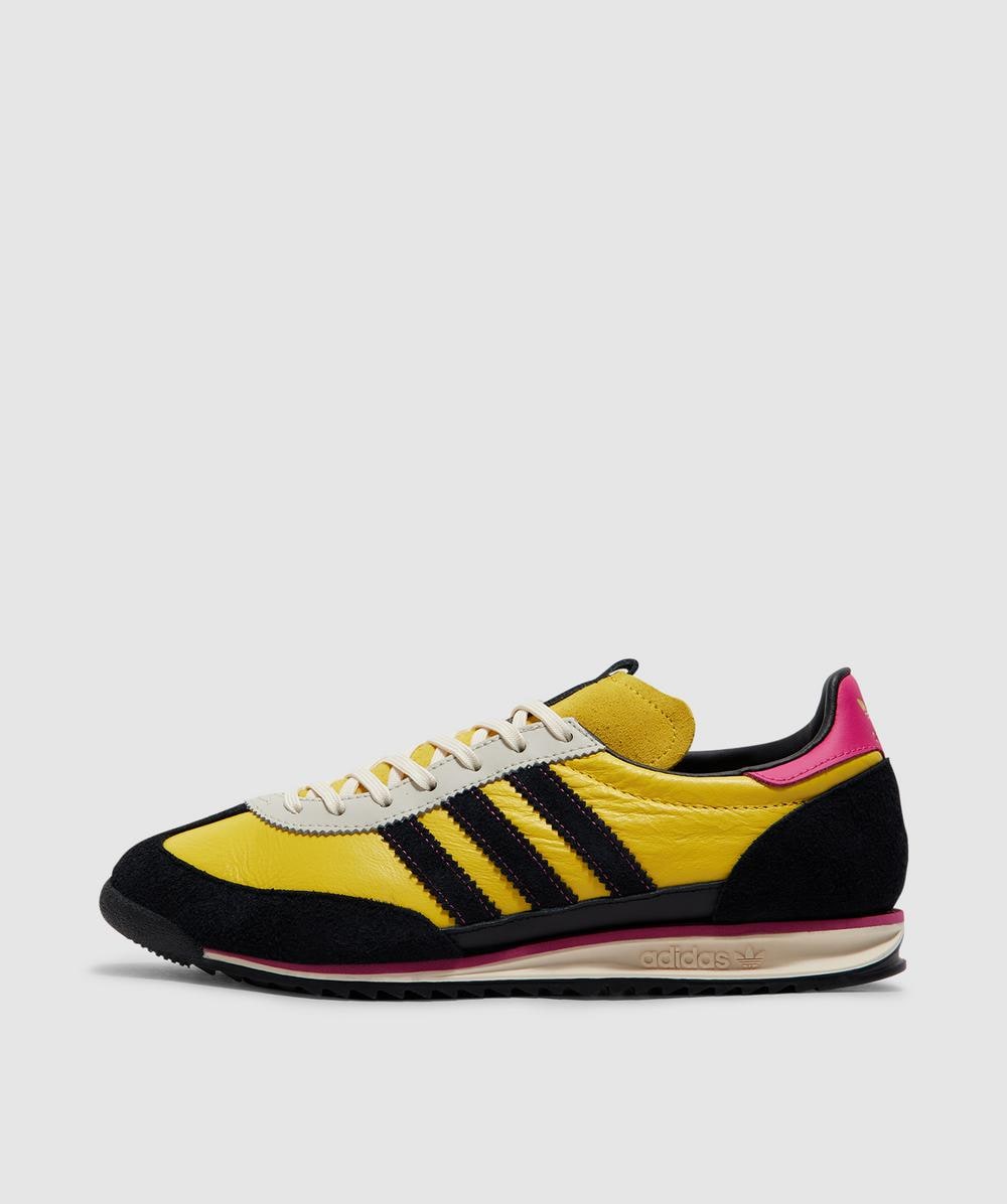 adidas SL 72 sneaker | YELLOW/CORE BLACK/SEMI LUCID FUCHSIA
