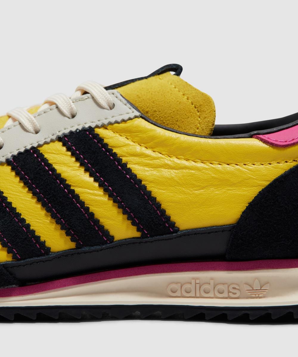 adidas SL 72 sneaker | YELLOW/CORE BLACK/SEMI LUCID FUCHSIA