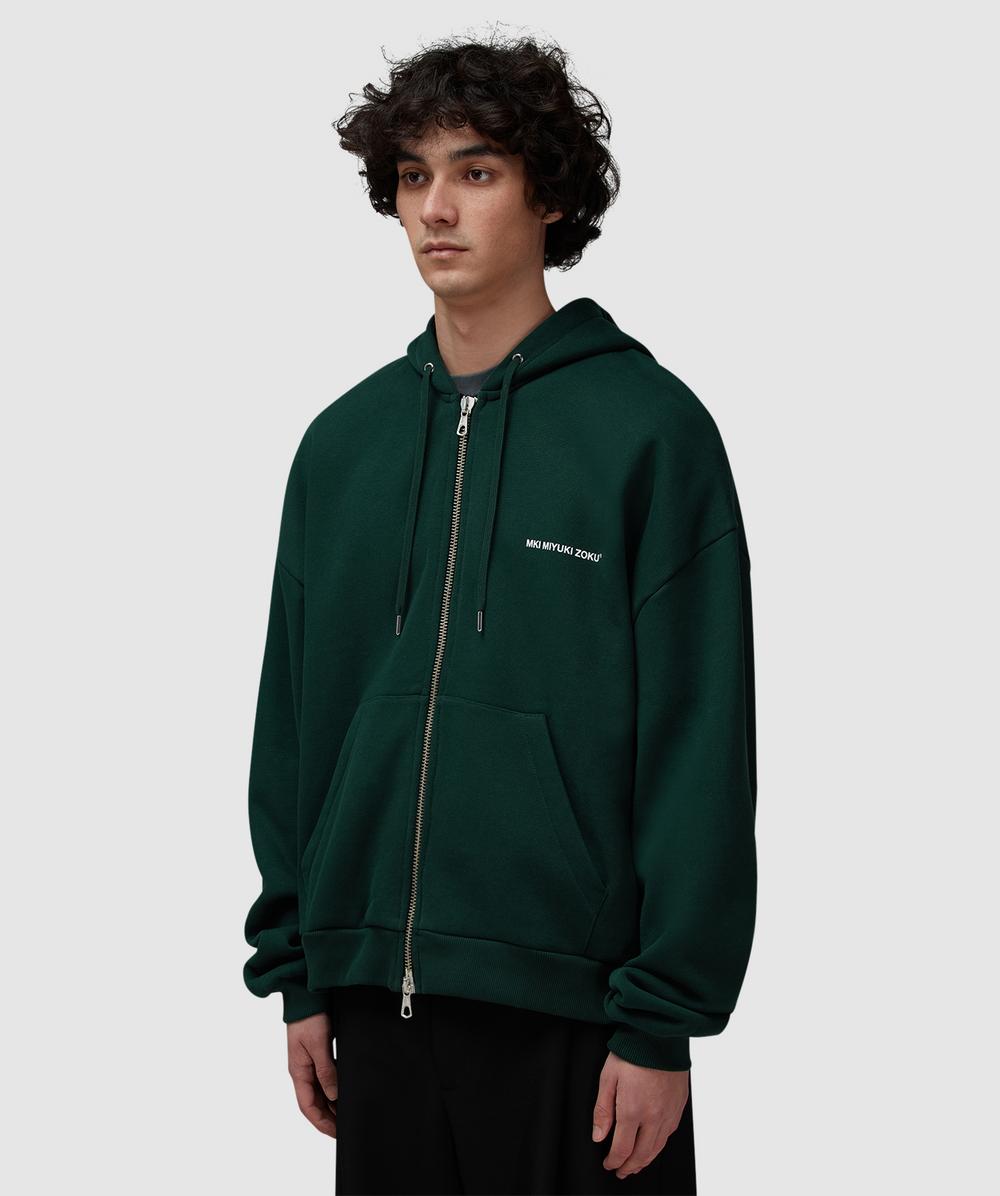 MKI MIYUKI ZOKU Uniform zip hoodie | GREEN | SEVENSTORE