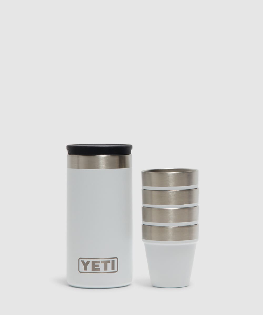Yeti Rambler Shot Glasses (White - One Size) - Size ONE SIZE, Unisex