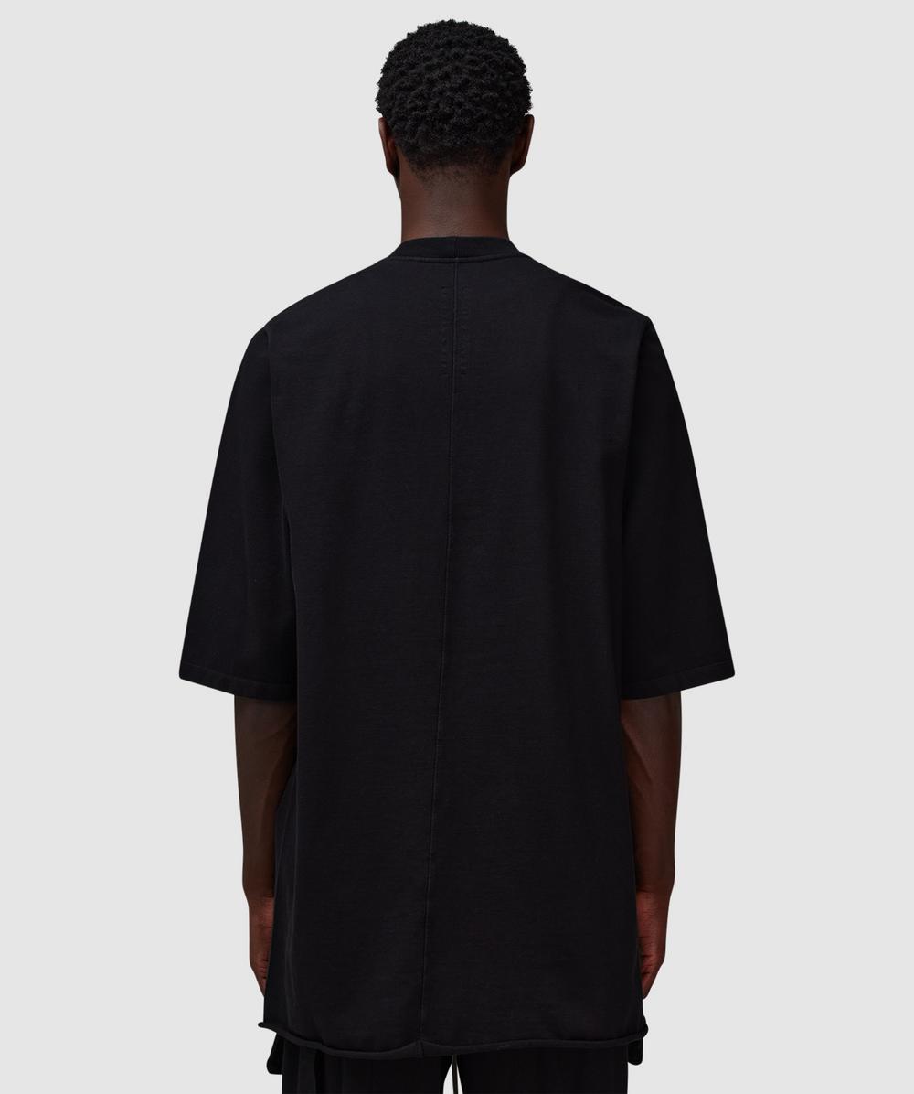 セール ◆ RICK OWENS ◆ JUMBO HOLLYWOOD Tシャツ ◆ Black Hollywood Jumbo SS T-shirt by Rick Owens DRKSHDW on Sale