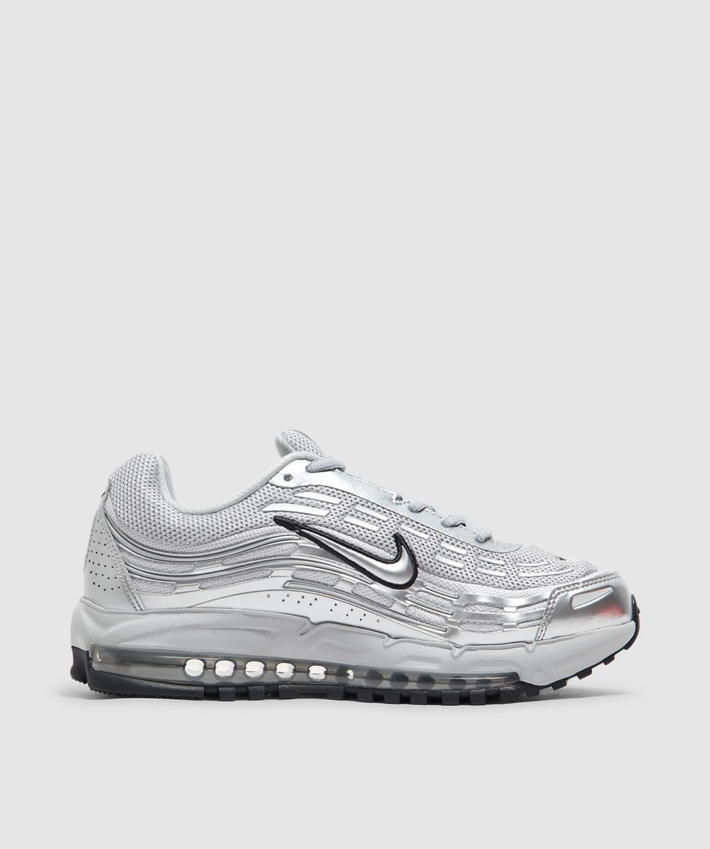 nike silver and white air max 2 sneakers