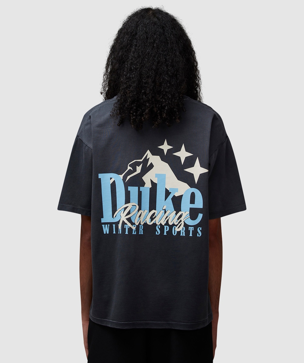 Duke & Dexter Duke + Dexter Winter Sports Washed T-shirt In Black
