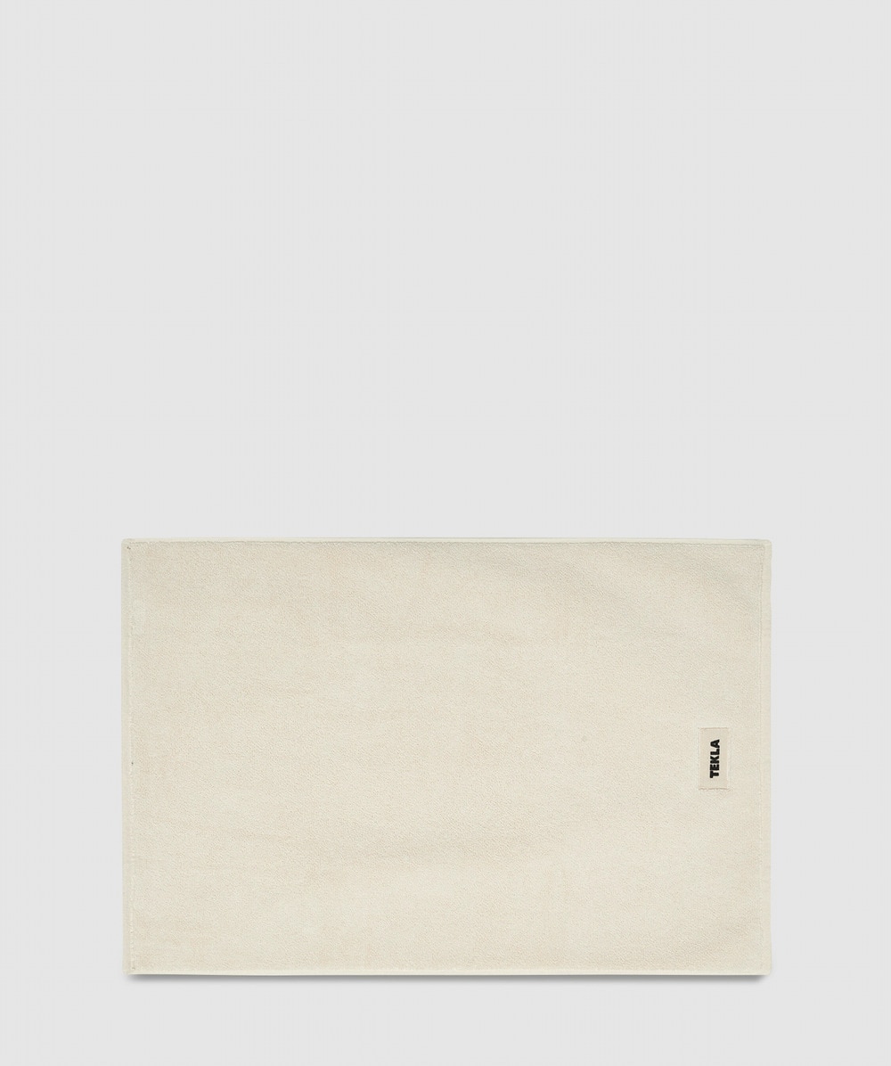 Tekla Fabrics Bath Mat (Ivory - One Size) - Size ONE SIZE, Unisex