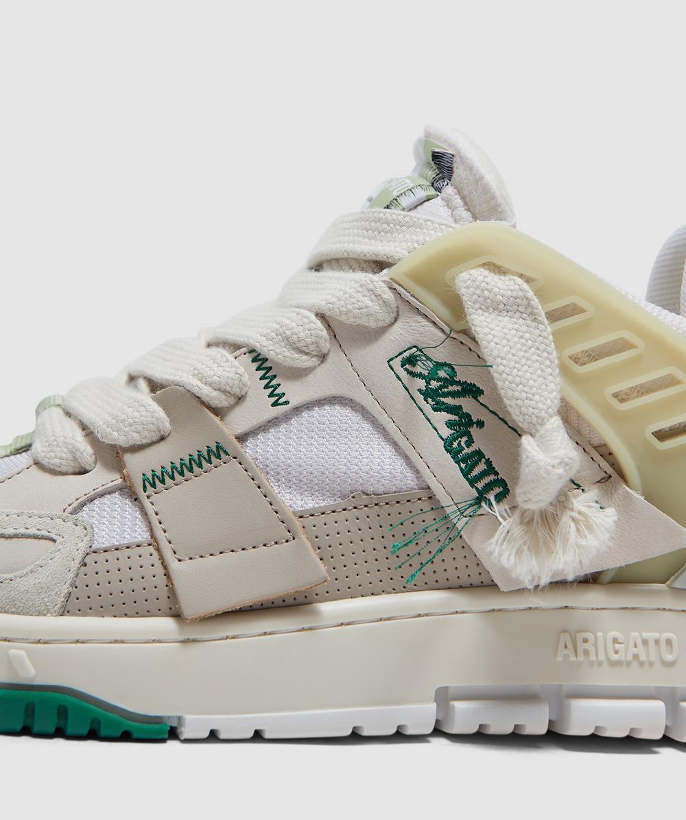 AXEL ARIGATO|SNEAKERS (F1698002 Beige/Green) Axel Arigato Area patchwork sneaker | DK BEIGE/LT GREEN