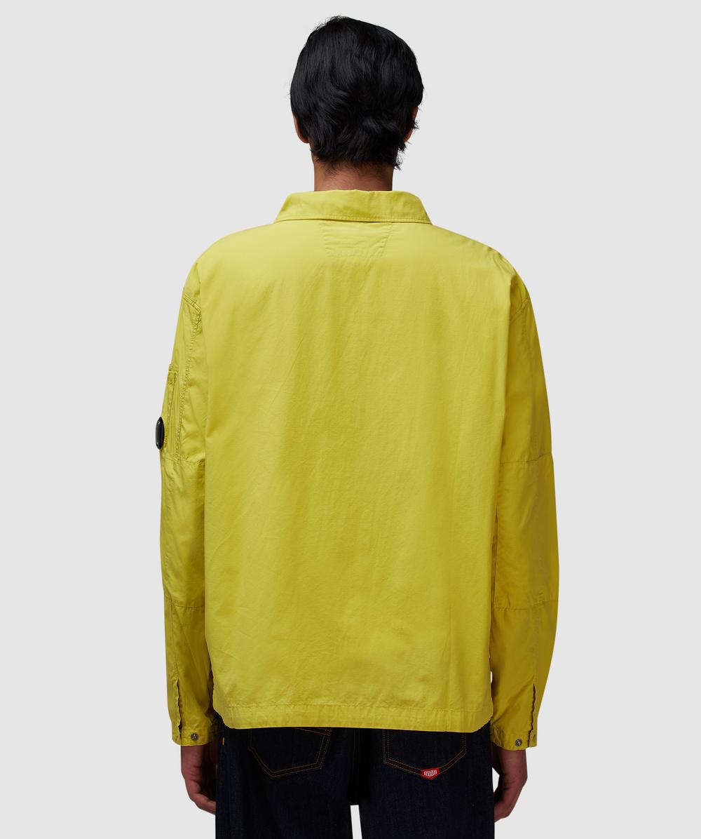 C.P. Company Cotton ripstop lens overshirt | CRESS GREEN