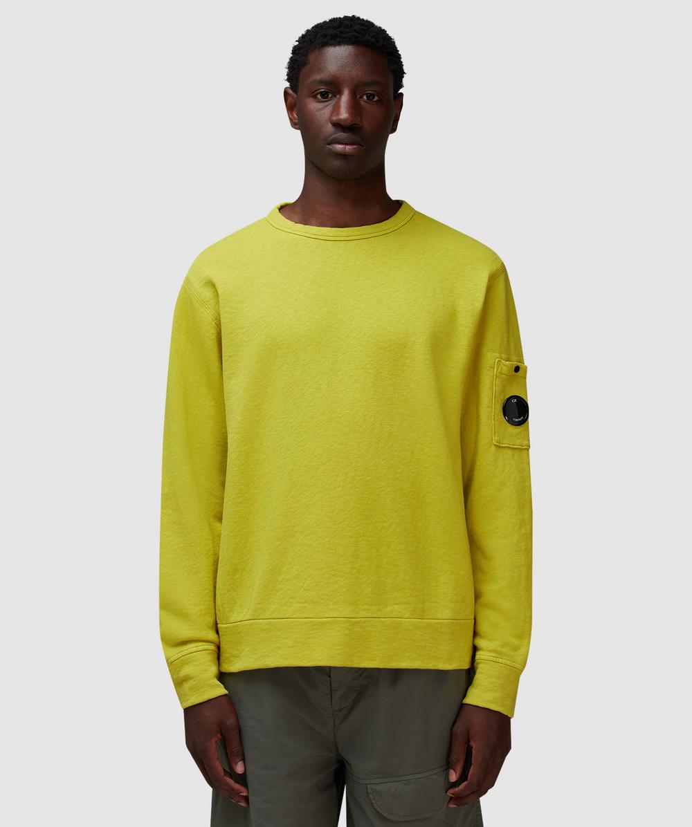 C.P. Company Mafile Sweatshirt (Cress Green - L) - Size L, Male