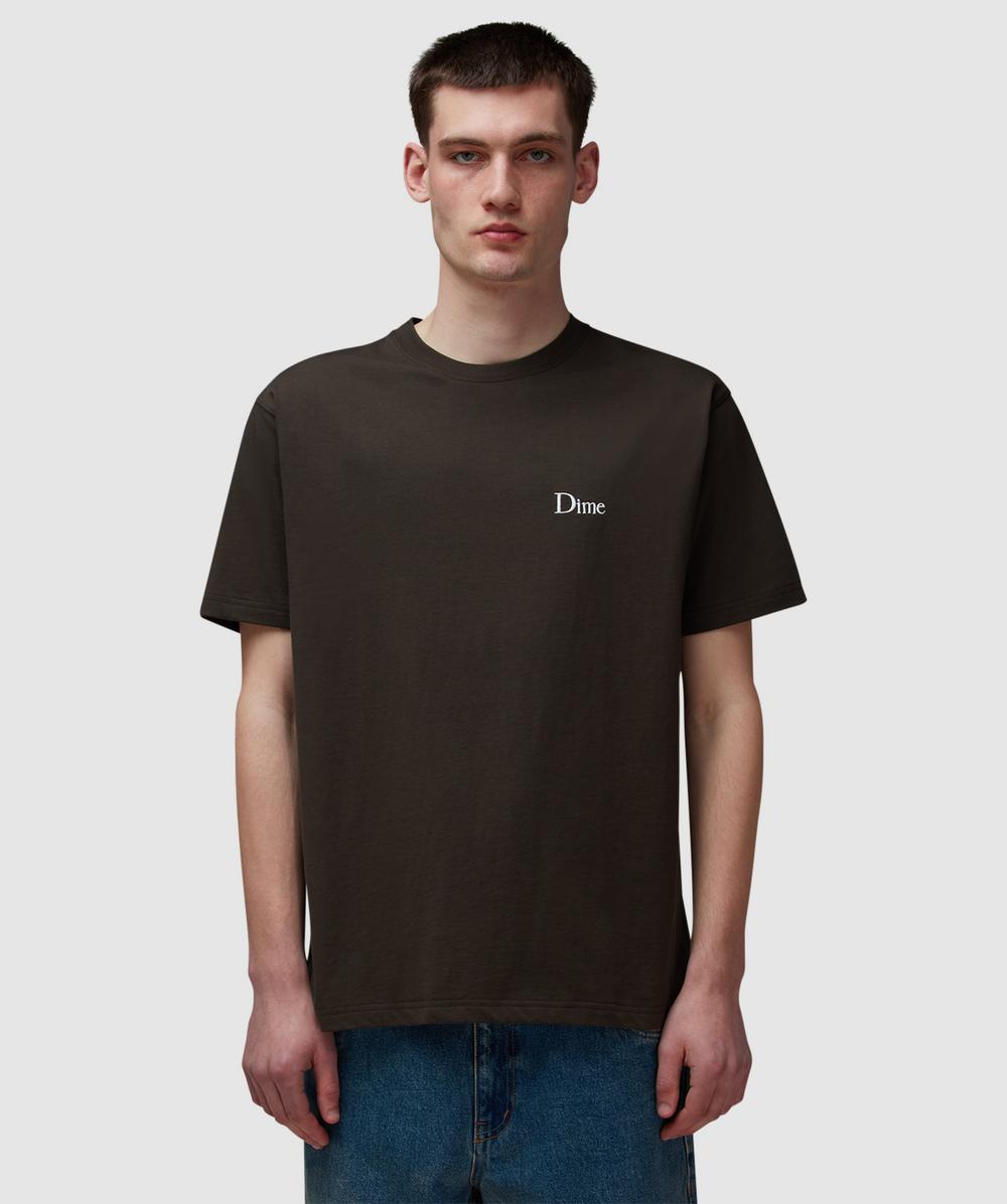 Dime Classic Small Logo T-Shirt (Vintage Black - M) - Size M, Unisex