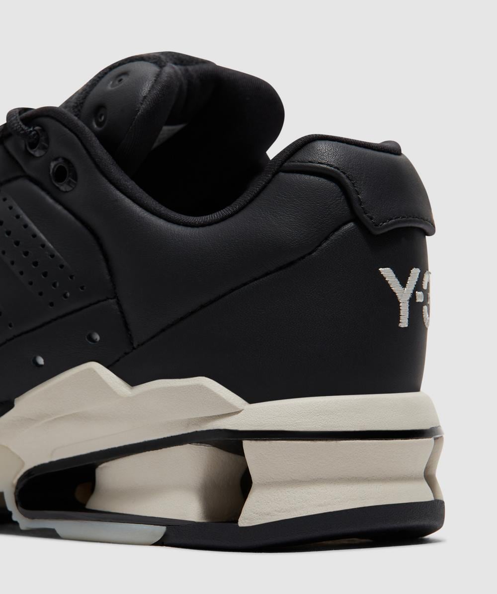 スニーカー A3 Control Sneakers - Y-3 - Leather - Black Y-3 A3 Control Sneakers - Leather - Black Black (Men's