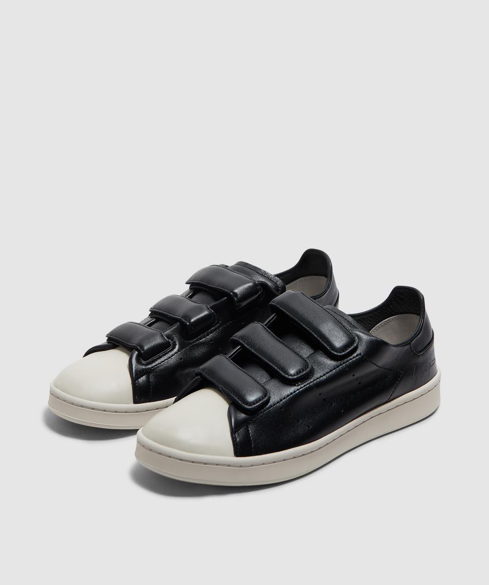 ■Y-3■ U Stan Smith Velcro Black STAN SMITH VELCRO BLACK YY Y-3 Stan Smith velcro sneaker | BLACK/BLACK/TALC | SEVENSTORE