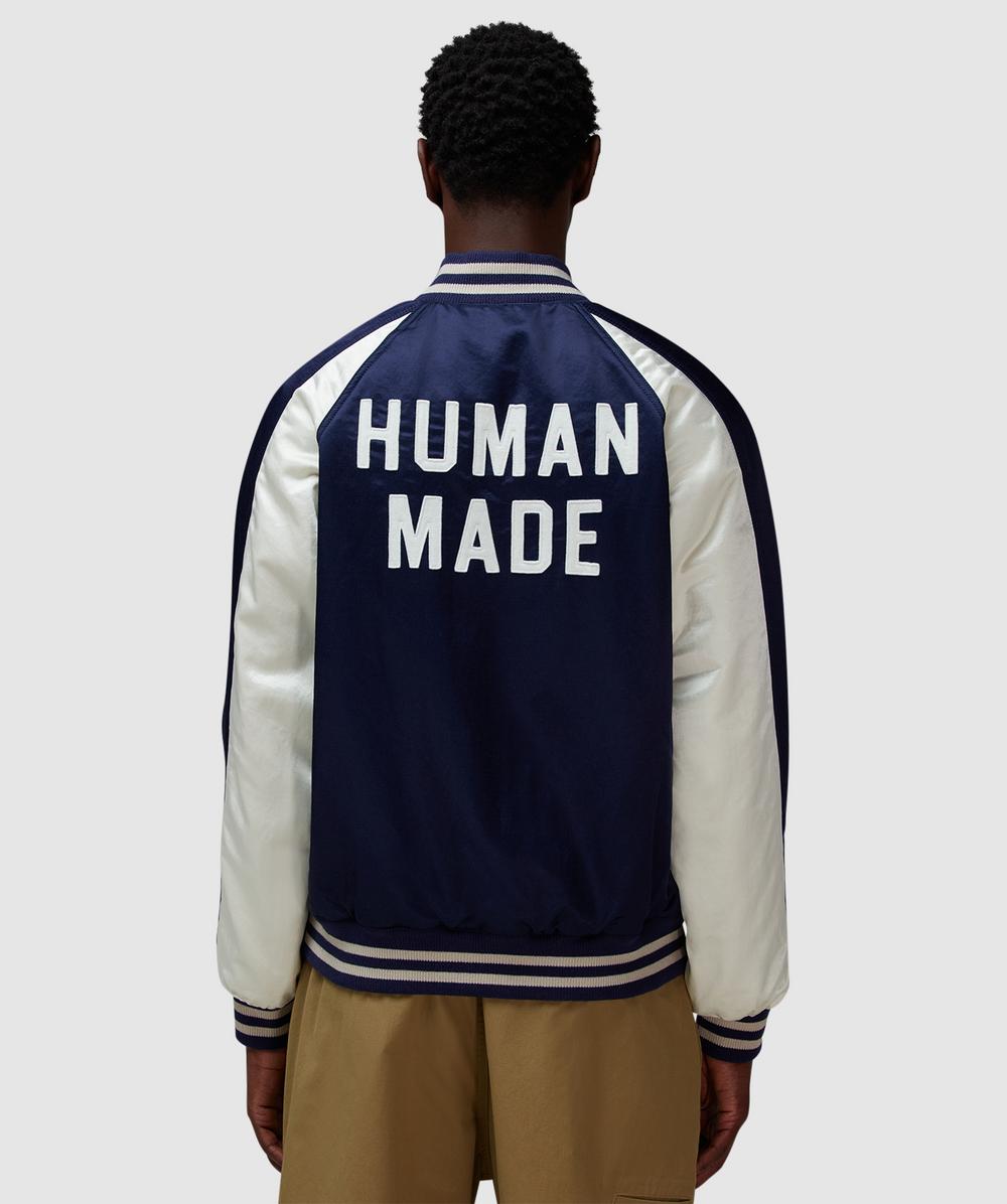 HUMAN MADE STADIUM JACKET Ｌサイズ HUMAN MADE Stadium Jacket in Black | SVD