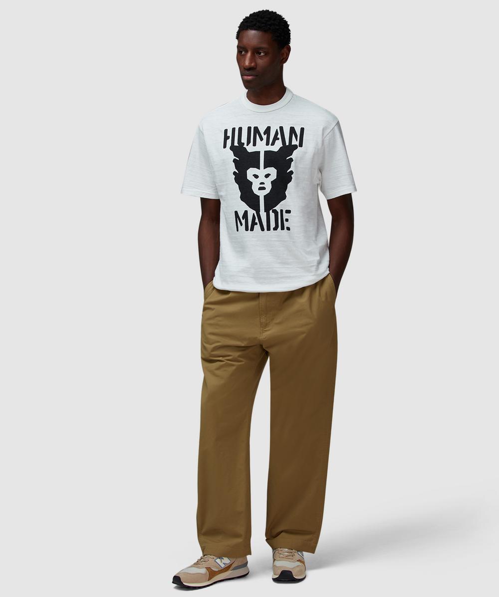 Human Made Face logo t-shirt | CREAM | SEVENSTORE