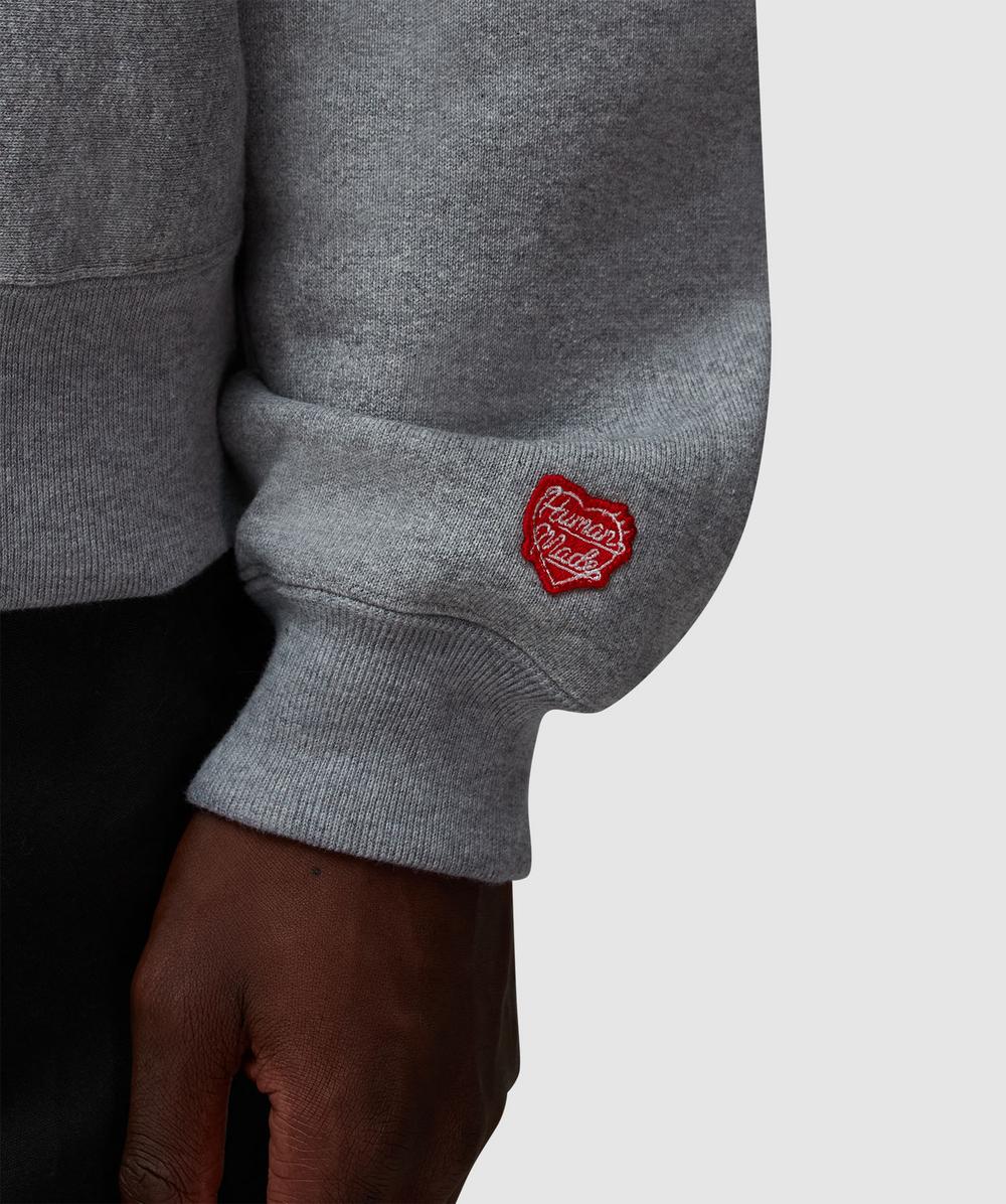 Human Made Large heart logo sweatshirt | GREY | SEVENSTORE