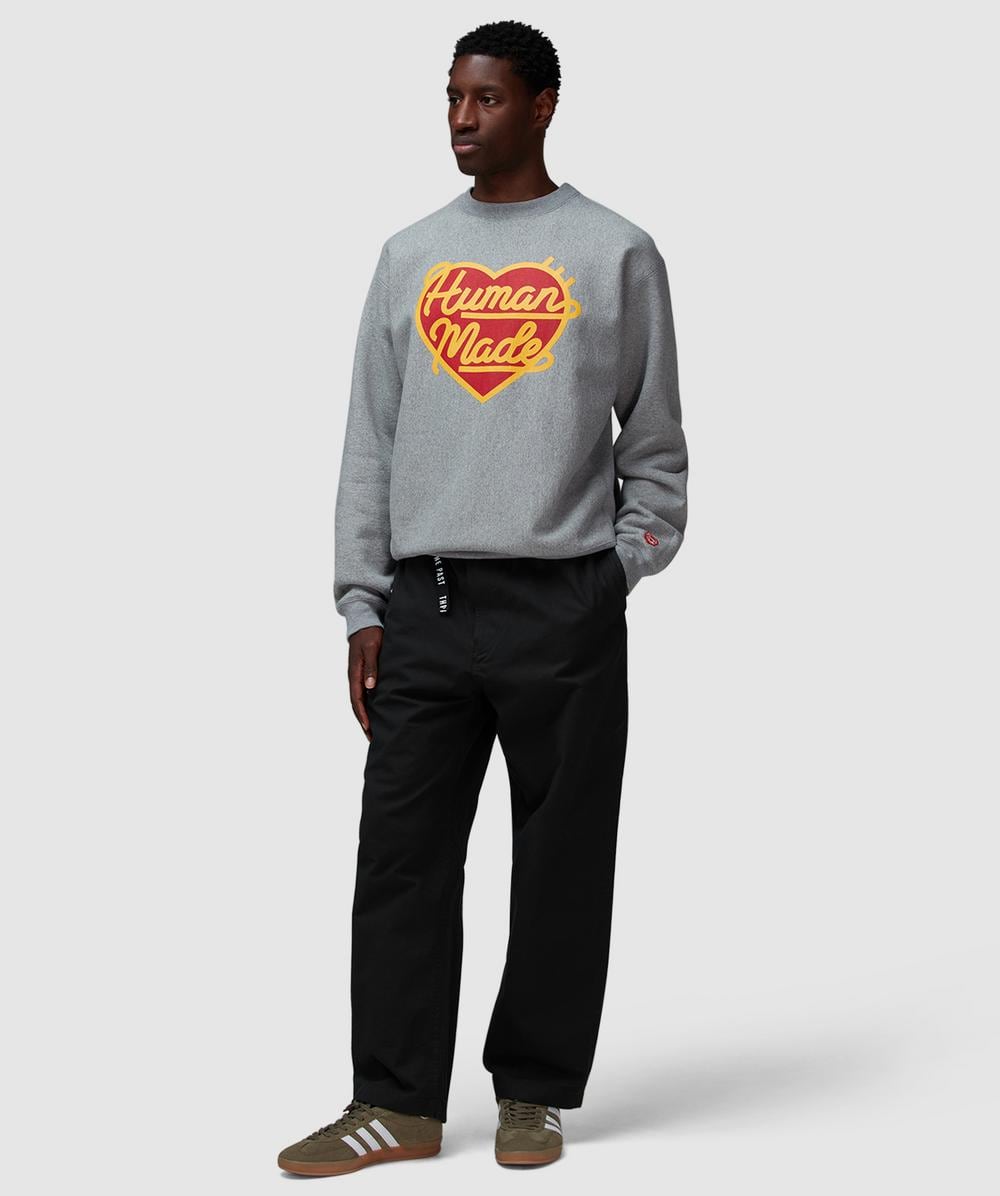 Human Made Large heart logo sweatshirt | GREY | SEVENSTORE