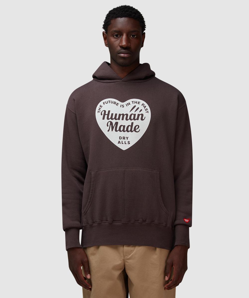 Human Made Tsuriami Heart Hoodie (Brown - M) - Size M, Male