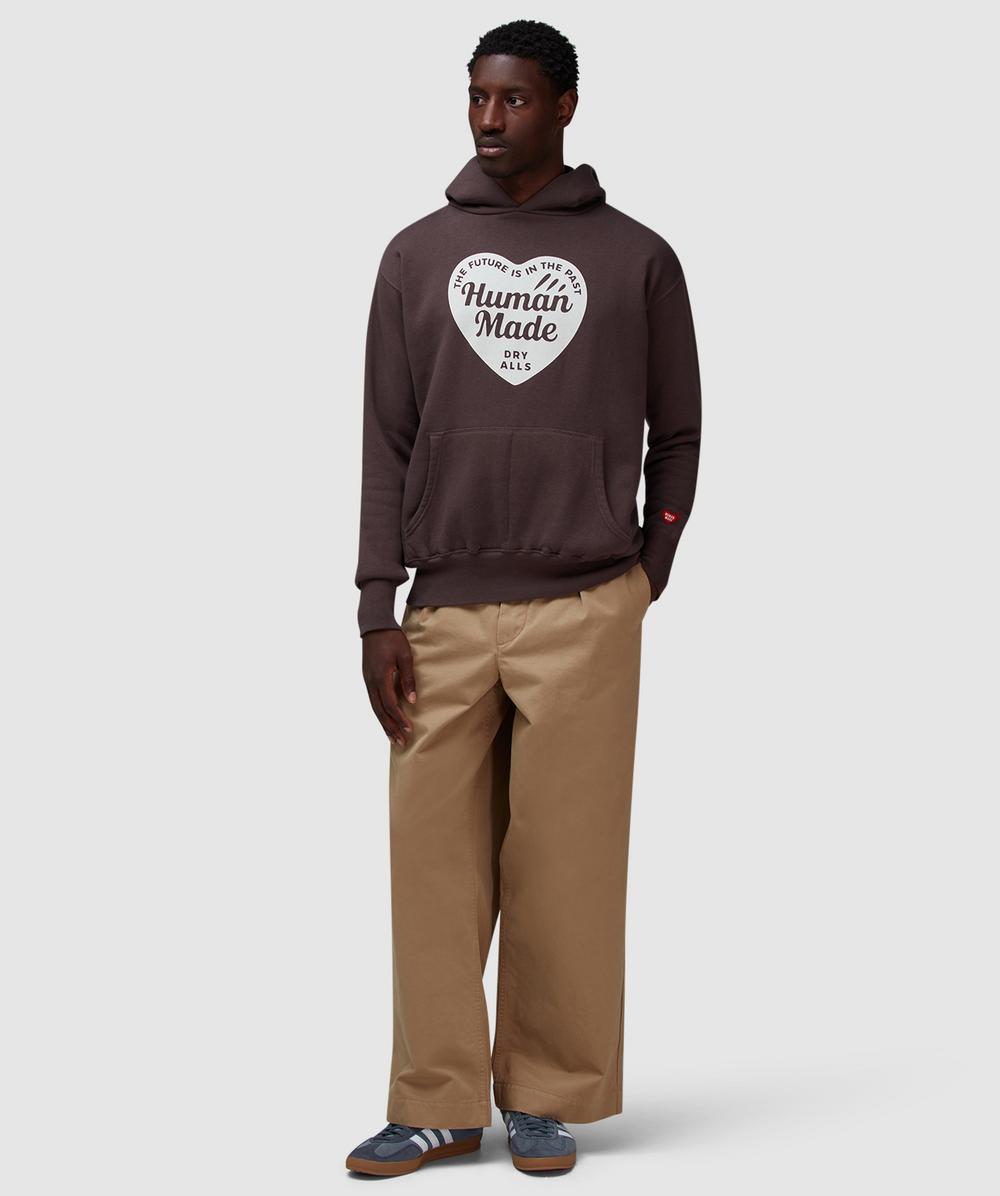 Human Made Tsuriami heart hoodie | BROWN | SEVENSTORE